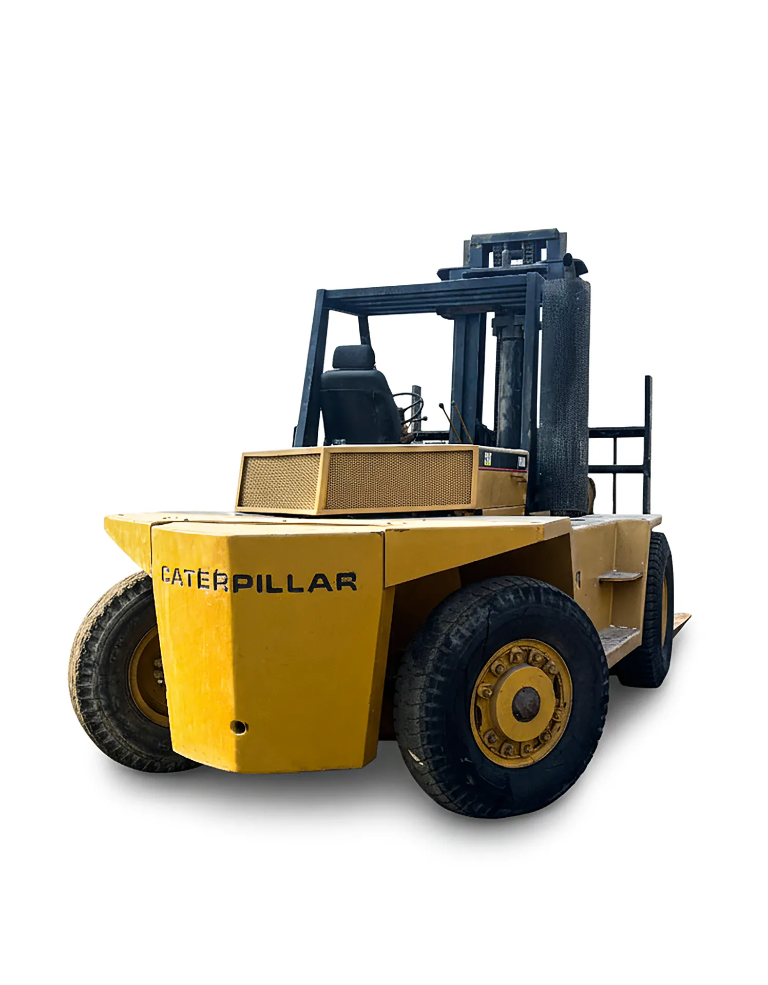 لیفتراک ۱۴ تن کاترپیلار V300B دیزلی با فورک پوزیشنر — تصویر کوچک 2